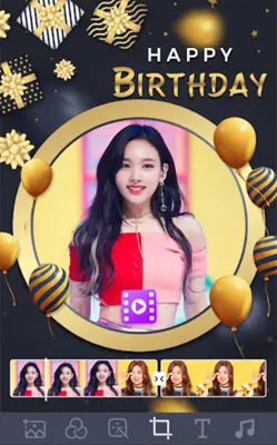 Birthday Video Editor & Maker android App screenshot 9