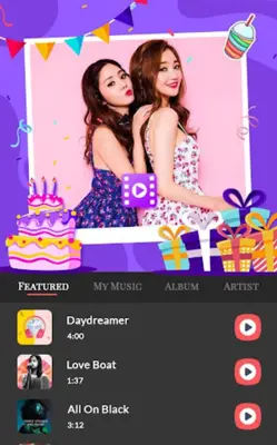 Birthday Video Editor & Maker android App screenshot 10