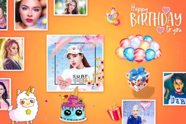 Birthday Video Editor & Maker android App screenshot 11